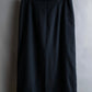 "MAISON MARGIELA" Side zip design mid ength flared skirt