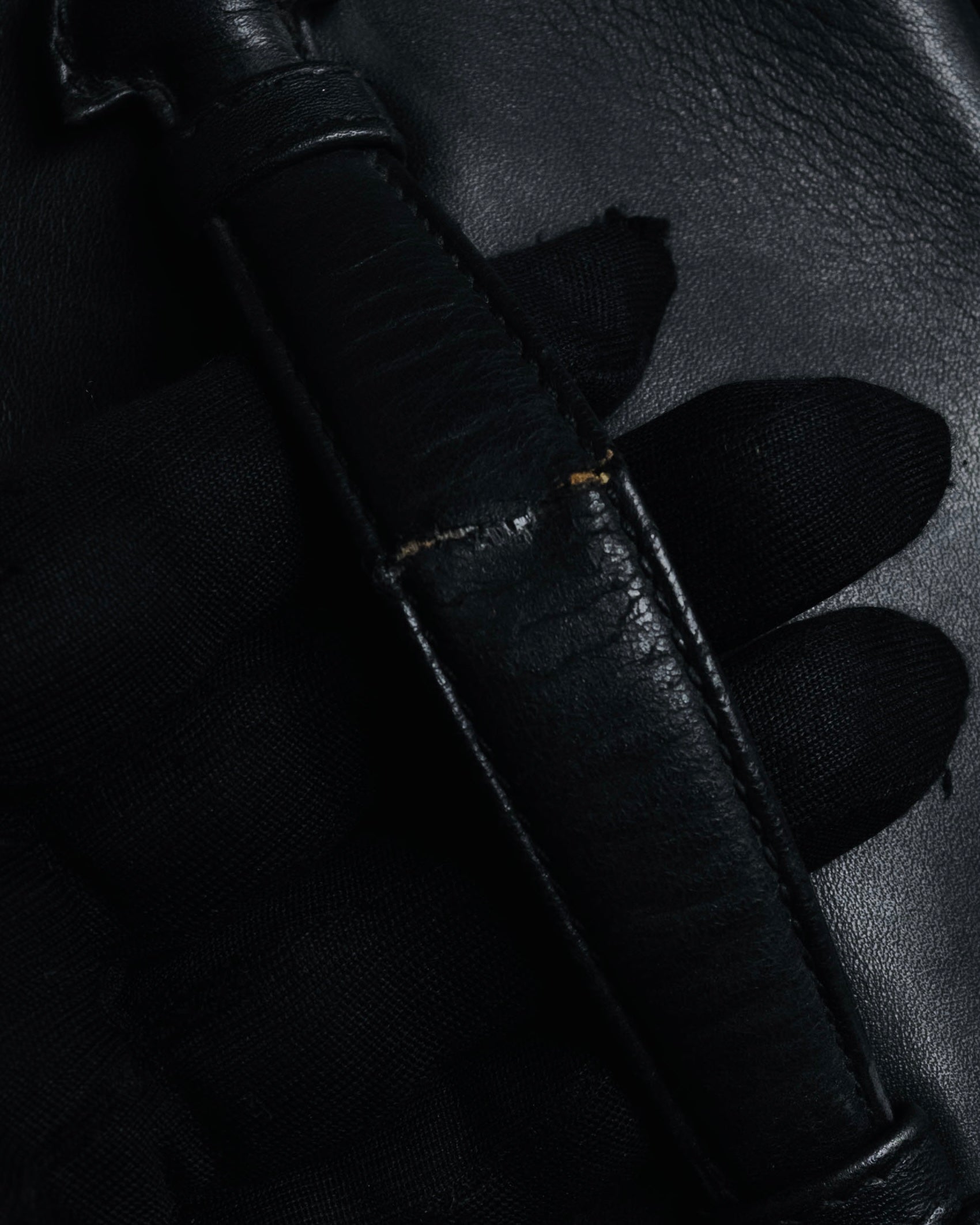 "CHANEL" 90’s Picot stitching lambskin vanity bag