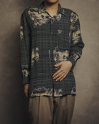 –SPECIAL– “Christian Dior” 80’s-90’s archival toile print shirt
