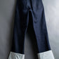 "LOEWE" Wide tapered fisherman denim pants