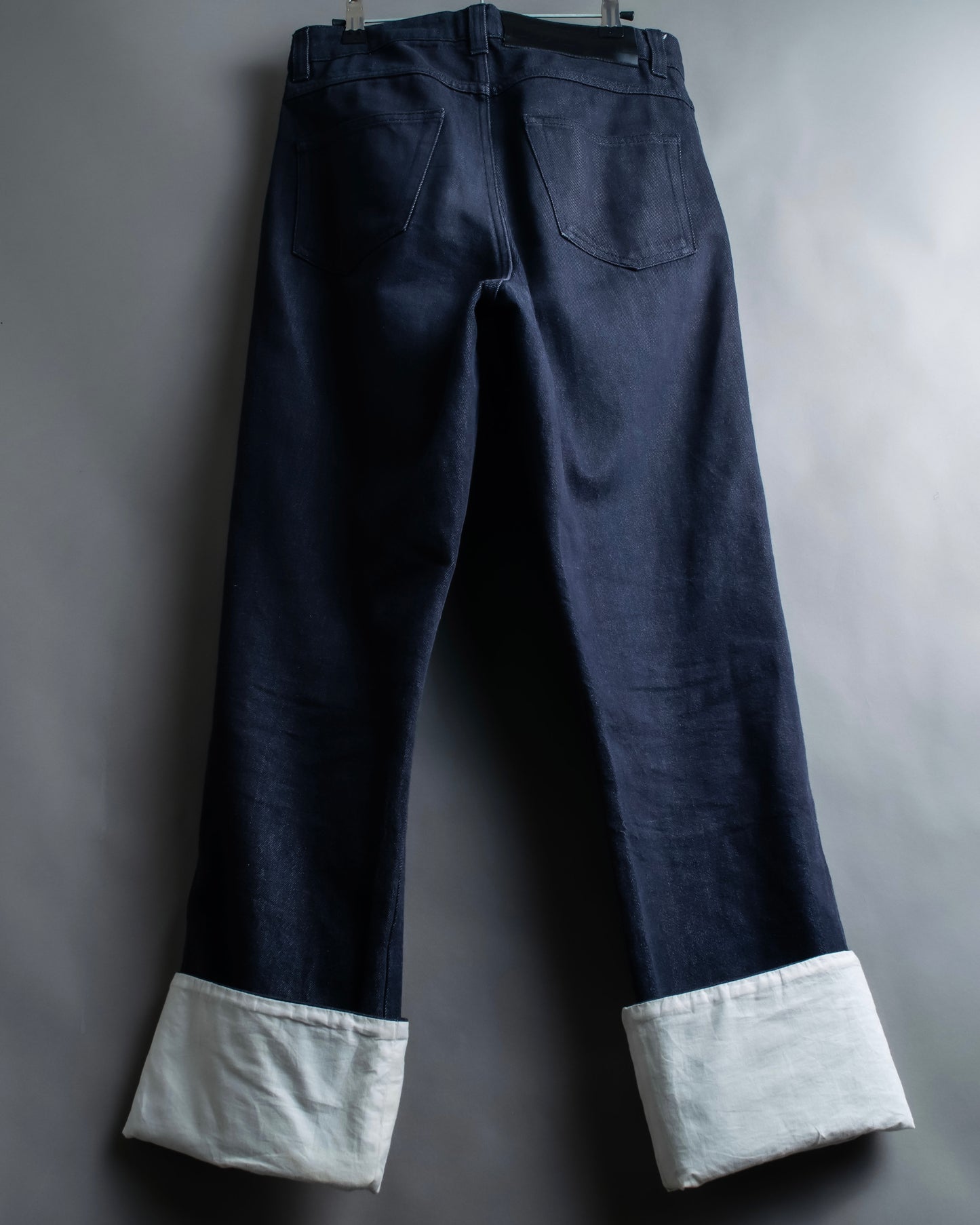 "LOEWE" Wide tapered fisherman denim pants