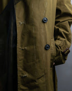 "MAISON MARGIELA" 20AW reconstructed tulle docking trench coat