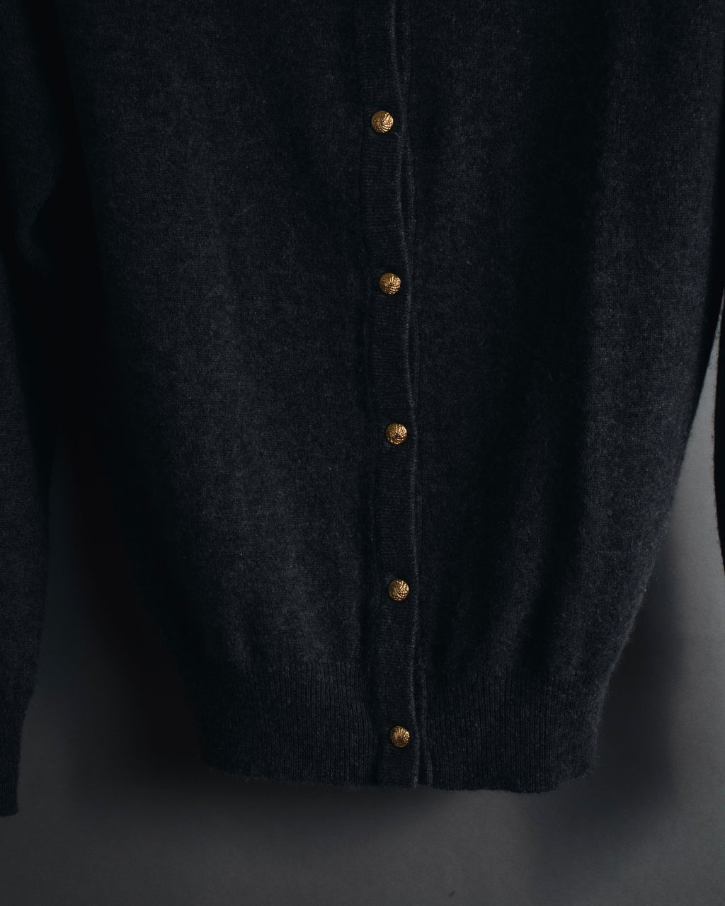 Cardigan de punto con botones de joya de los años 90 de Christian Dior