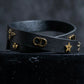 "Christian Dior" Mystical motif leather bracelet