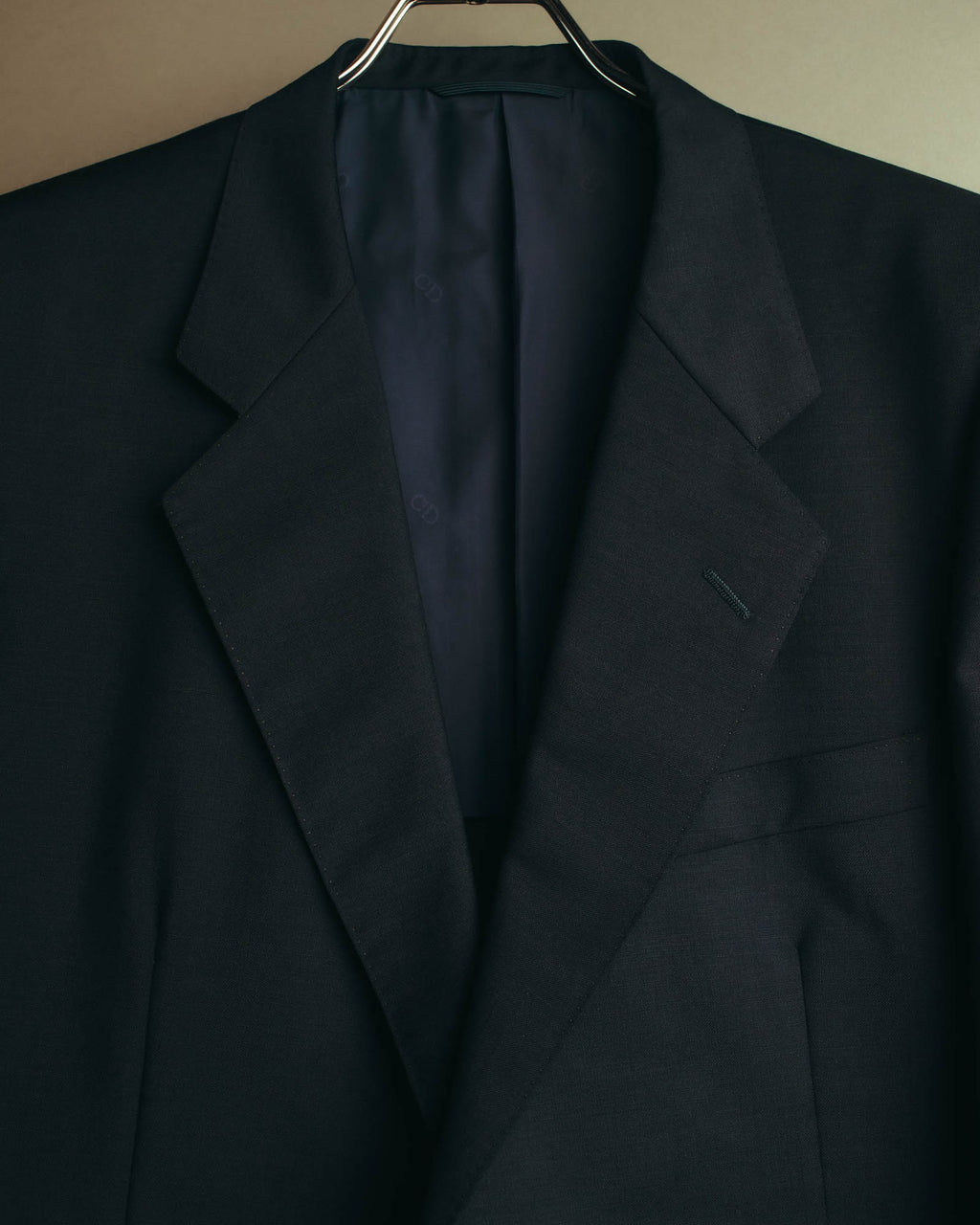 "Christian Dior" 80's-90's Mohair wool two-piece suit