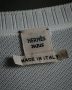 "HERMES" 06’s-10’s Viscose knit dress tunic