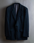 "CHRISTIAN DIOR MONSIEUR"
 Fine pitch stripe pattern notch lapel tailored jacket
