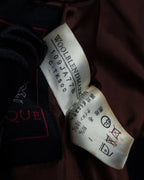 -SPECIAL- "JEAN PAUL GAULTIER"
 90's-00's Waist shape A-line silhouette black color super long coat