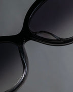 "Dior" Large butterfly frame gradient lens sunglasses