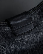 "Salvatore Ferragamo" Gancini motif draping leather bag