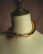 –SPECIAL– "GUCCI" 2025- Sculptural bamboo choker necklace