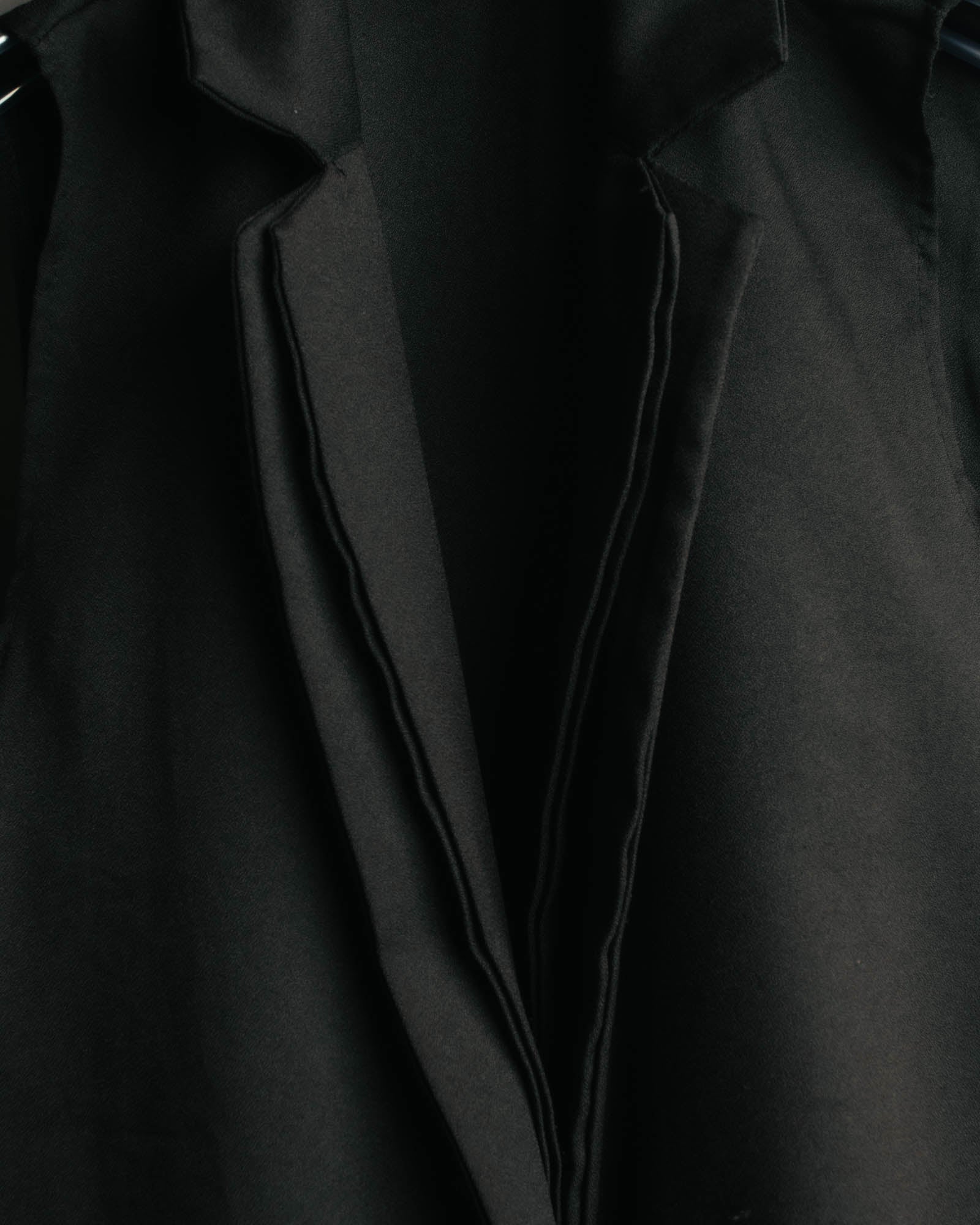"Jean Paul GAULTIER" 80's-90's Avant-garde sleeveless long gilet coat