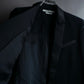 "GIVENCHY" Satin lapel switching design tailored jacket