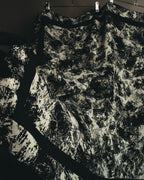 "Christian Dior" 80's-90's Artful abstract silk scarf