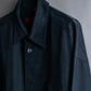 "SIGNUM" Vertical line relaxed fit black shirt