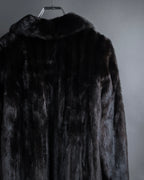"GUCCI" Semi-custom atelier work fur long coat