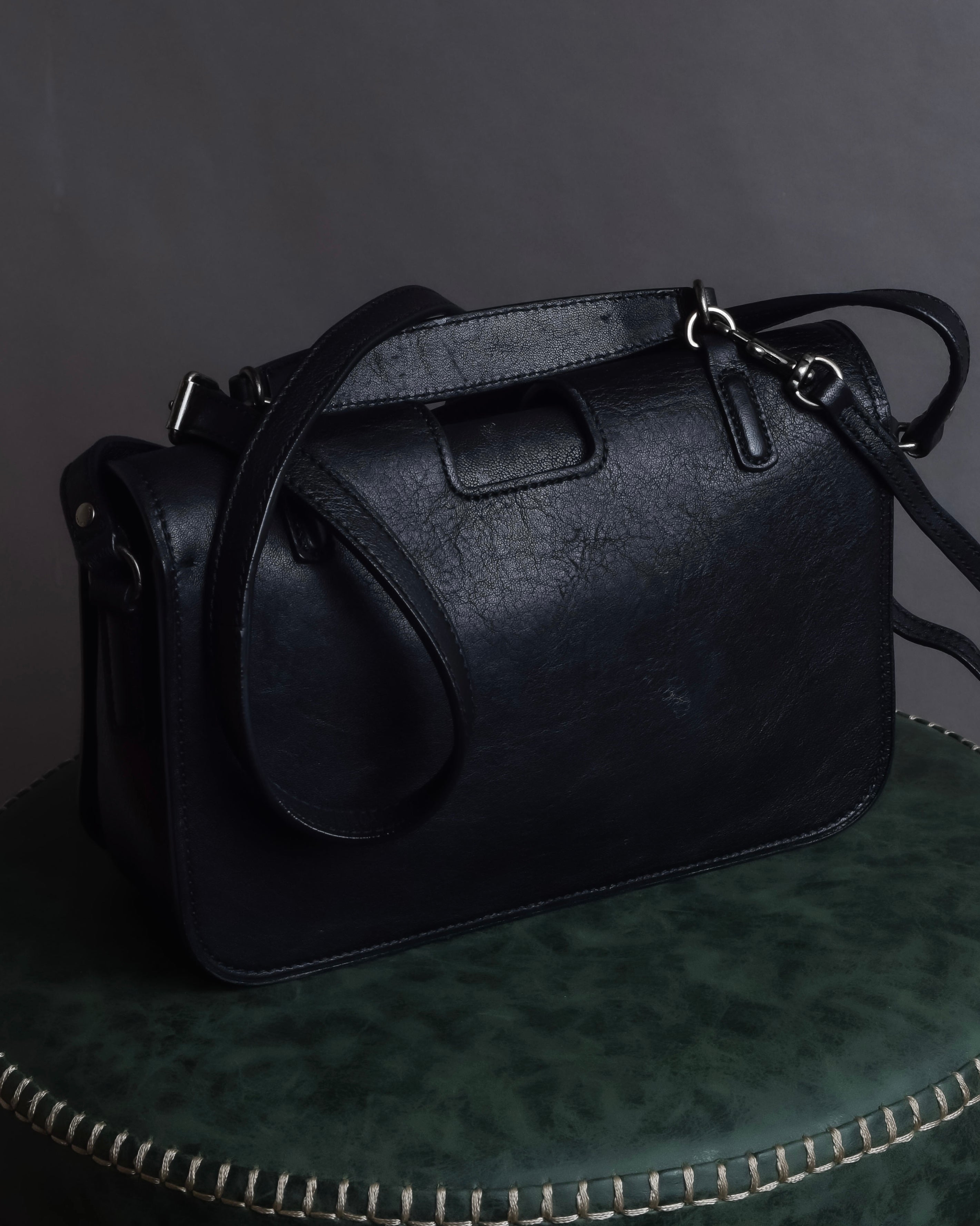 "Saint Laurent" Charlotte leather messenger bag