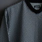 “VERSACE” checkered pattern zip pocket pull over