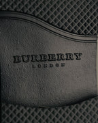 “Burberry London” 00’s-10’s Black leather penny loafers