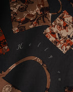 “Hermès” 2007 Kelly en calèche silk scarf