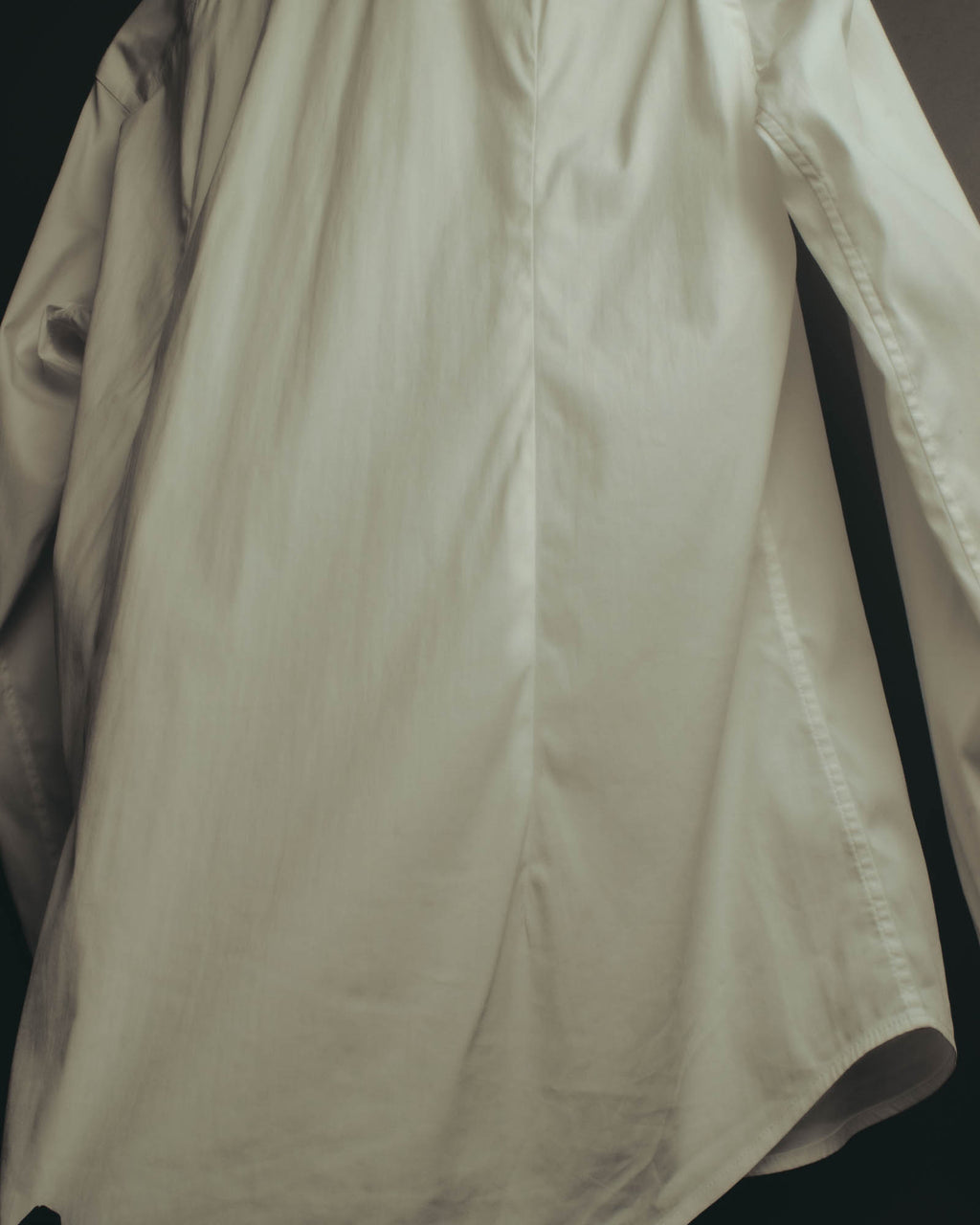 -SPECIAL- "PRADA" 10's-20's Stretch cotton silk-touch dress shirt
