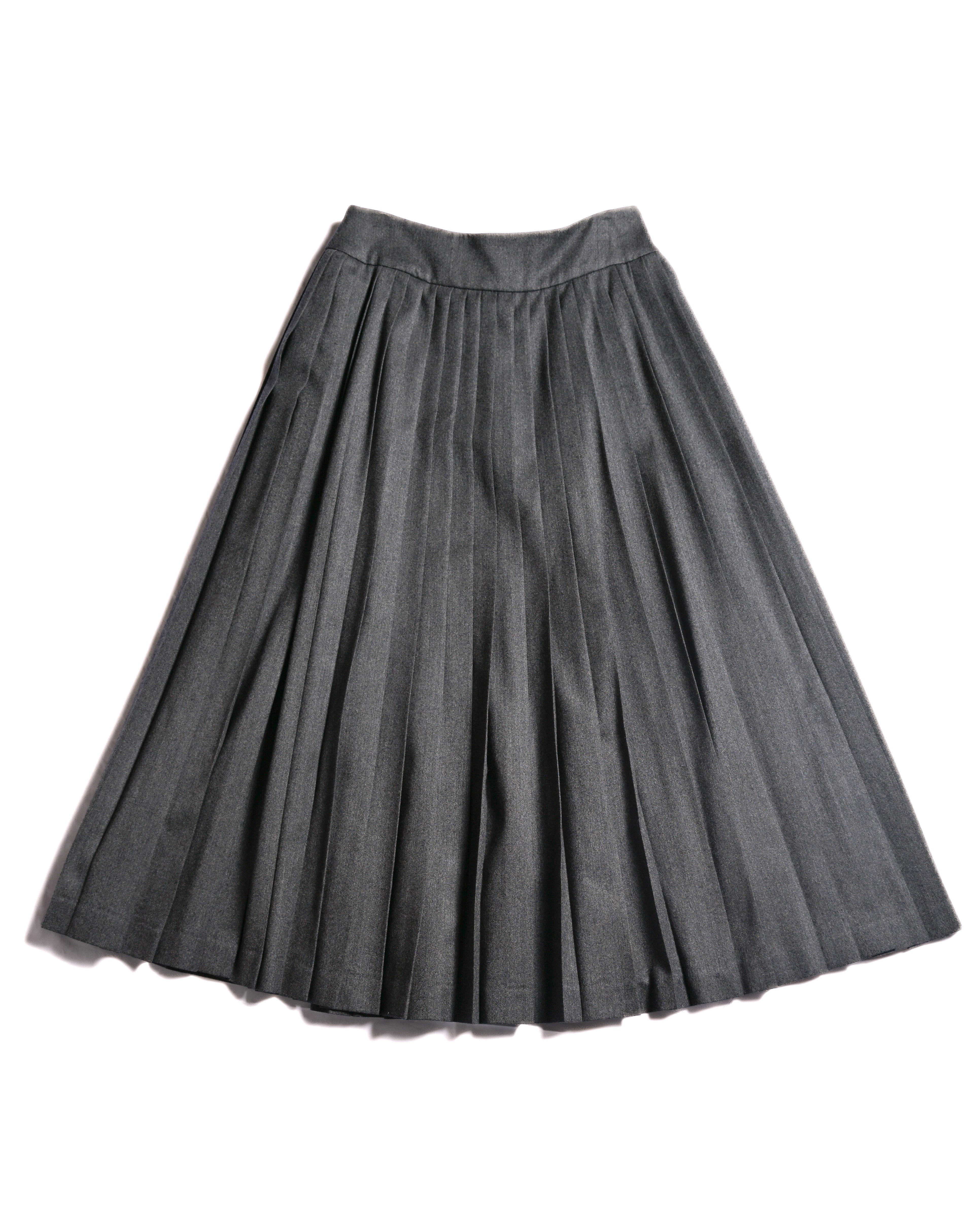 Christian Dior (SAMPLE)/ Archived Pure Wool Luxury Long Pleats