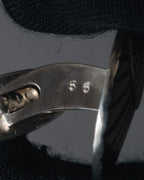 "Georg Jensen" Late 80s - Early 90s sculptural shell motif cufflinks