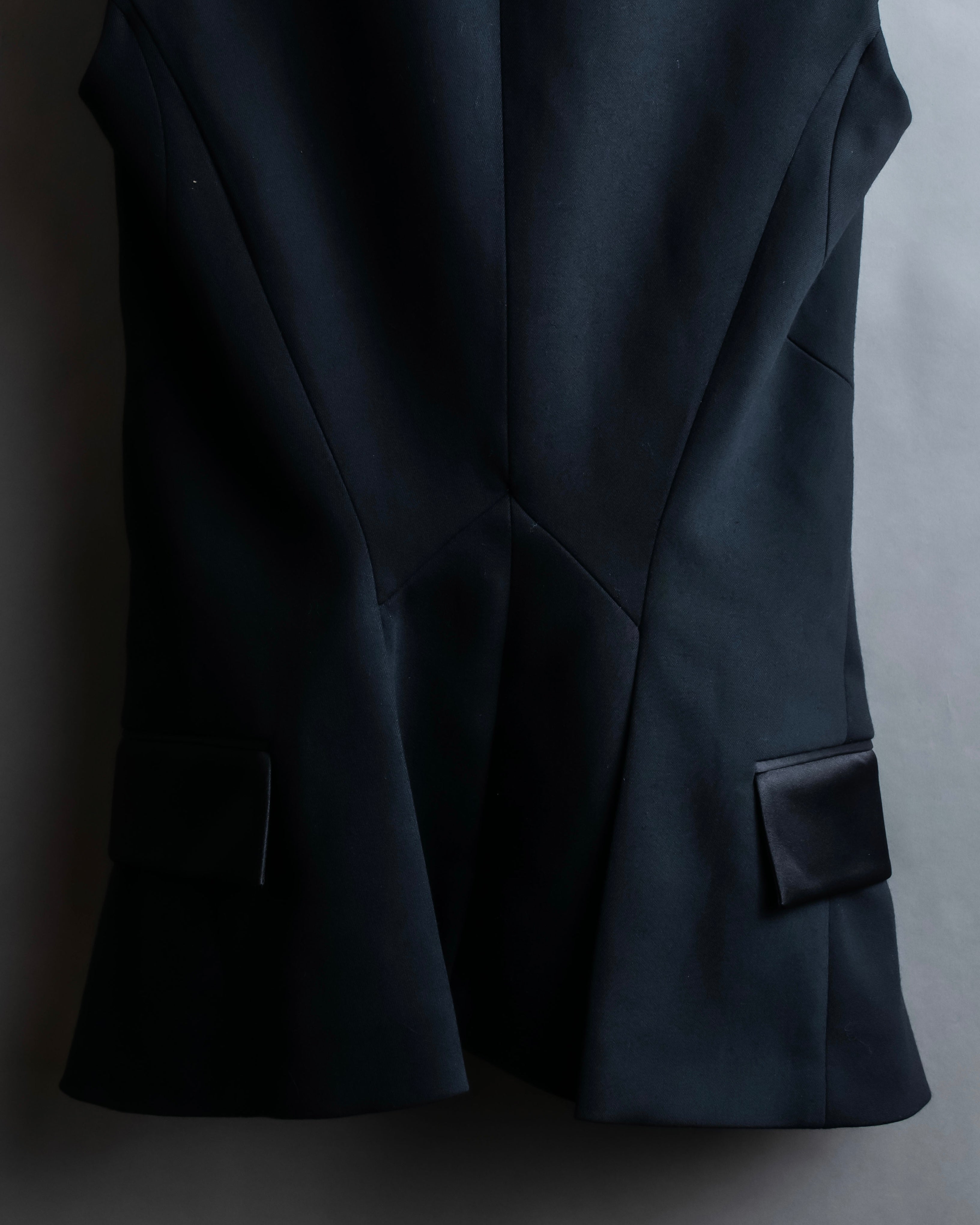 "MCQ Alexander McQueen" Flared silhouette cutting design tailored gilet