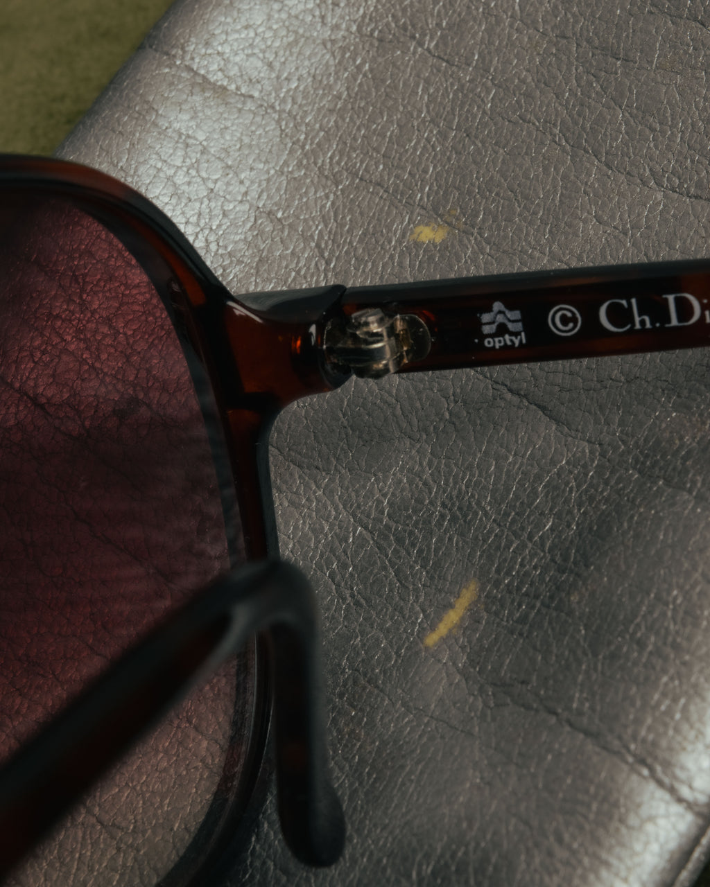“Christian Dior” 70’s-80’s Tortoiseshell aviator sunglasses