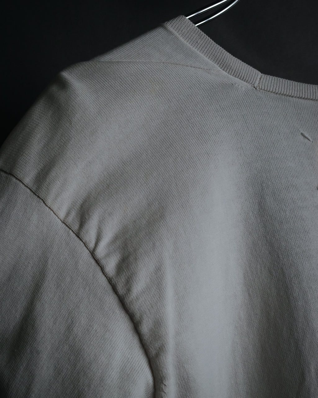 "Maison Martin Margiela" 2014 asymmetrical cotton knit cardigan