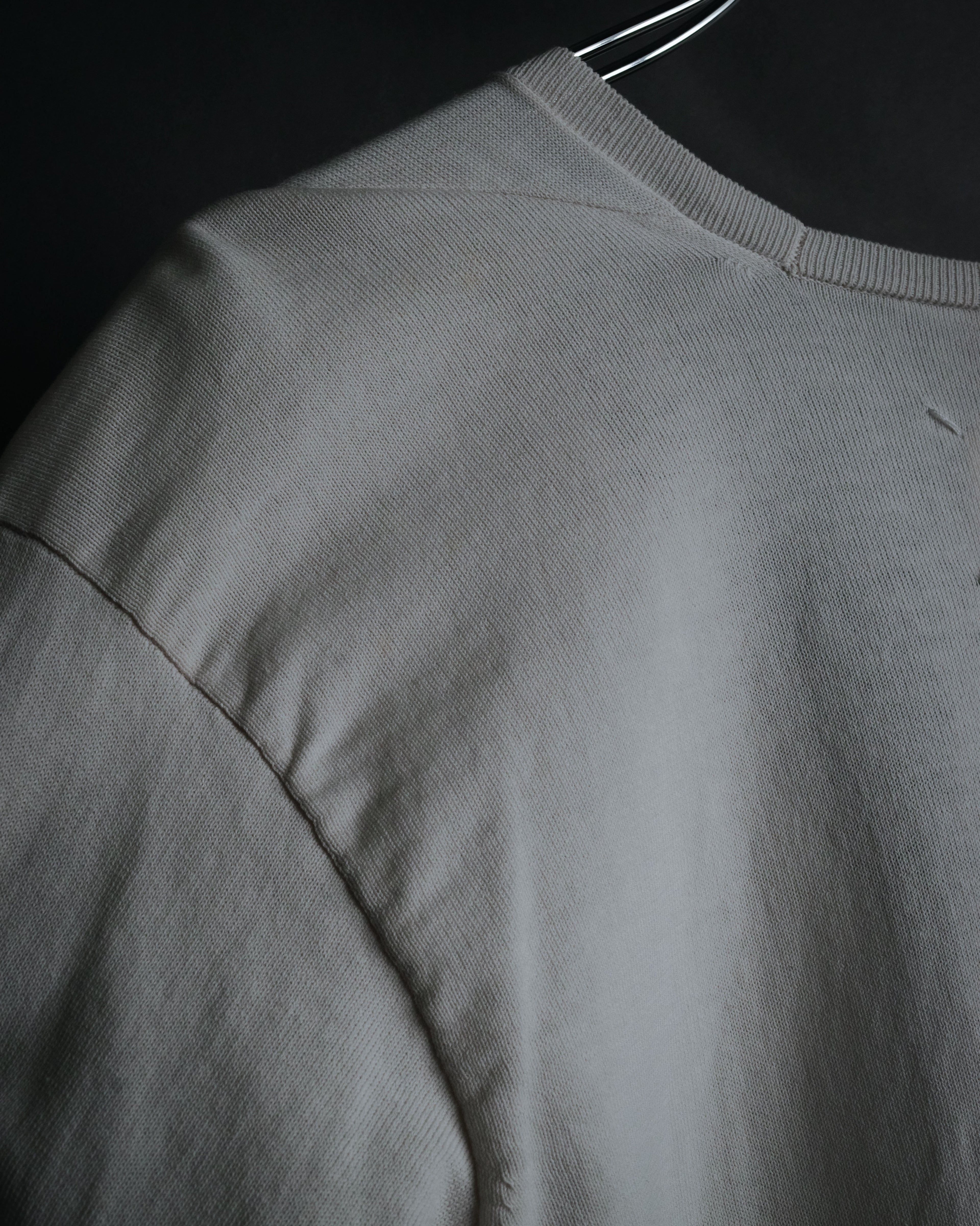 "Maison Martin Margiela" 2014 asymmetrical cotton knit cardigan