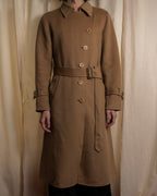 "Aquascutum" Traditional detail belted long trench coat