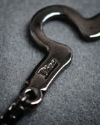 “Christian Dior” 70’s-80’s Horsebit motif chain bracelet