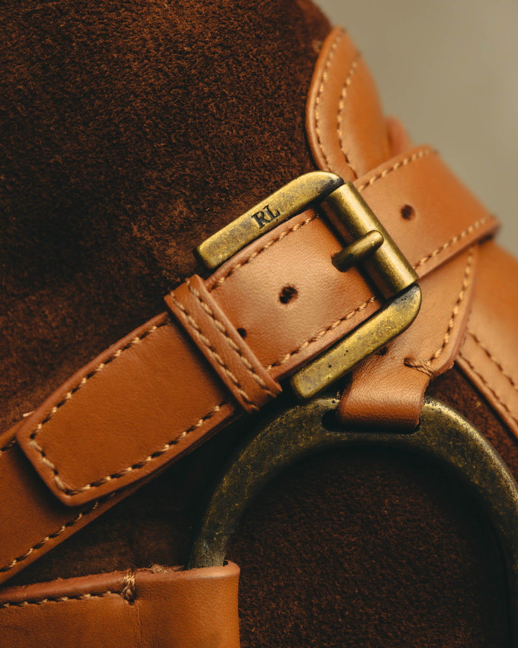 -SPECIAL- “Ralph Lauren” 2010’s-20’s Sareena washed vachetta long boots