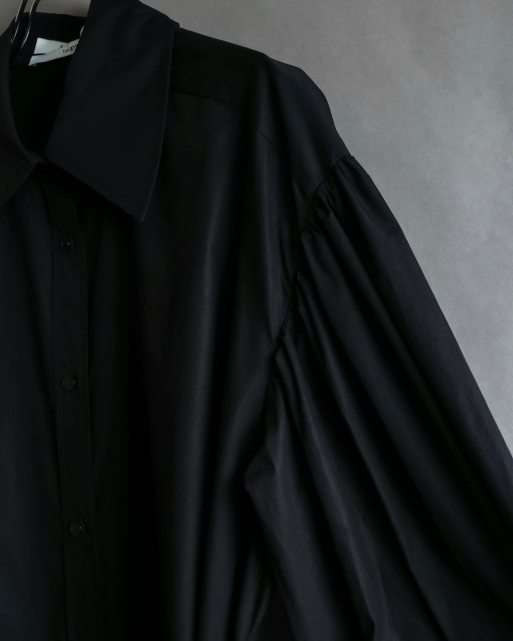 "KIMHĒKIM" Bondage corset belt design shirt dress