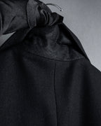 -SPECIAL- "CELINE" 1997-04's Michael Kors period minimal detail long chester coat