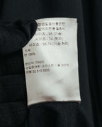 "Dior" 00's Vintage minimalist full-zip jersey hooded sweatshirt