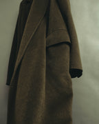 “Max Mara” 00’s Belted angora blend long coat