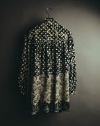 "Christian Dior" 80's-90's Elegant printed silk blouse