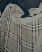 "Burberrys" 80's-90's Lightweight checked scarf