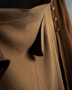 -SPECIAL- "Christian Dior" 80's-90's
Shaped flare silhouette collarless coat