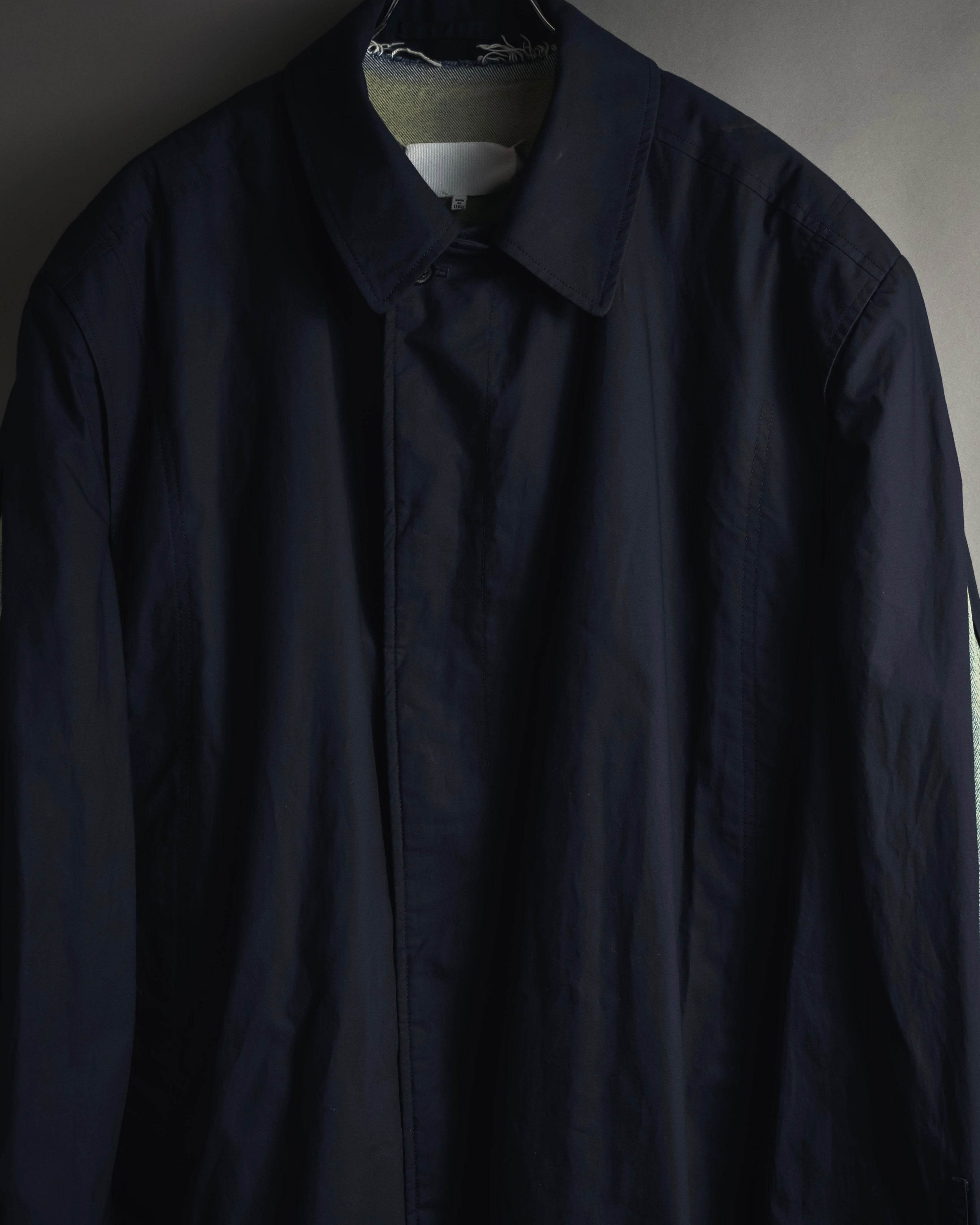 -SPECIAL- "Maison Margiela" 20SS Denim jacket Docking design coat