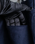 Vintage no tuck wide tapered slacks