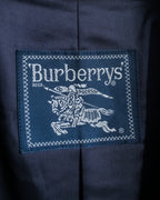 "BURBERRYS" Oversized wide lapel tailored coat