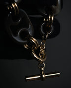 “HERMES” 20’s Eurydice horn chain bracelet