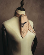 –SPECIAL– "Christian Dior" Celestial print silk square scarf
