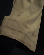 "GUCCI" Sand beige suede set up