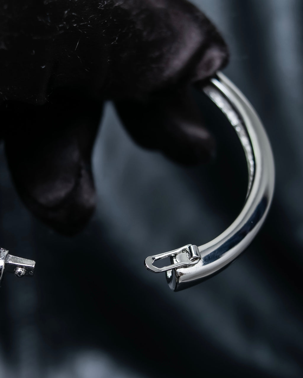 "Christian Dior" Crystal studded bangle