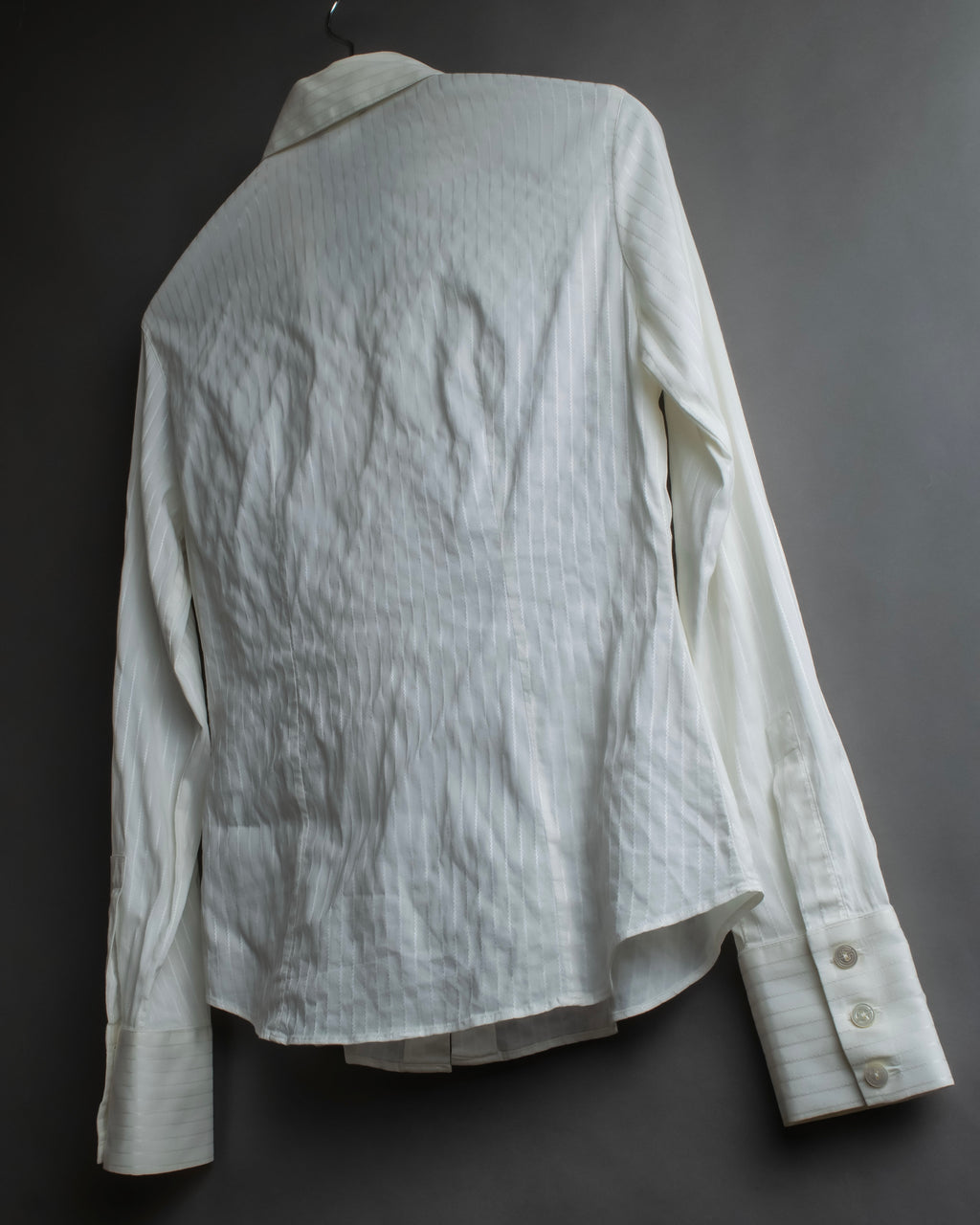 "GIORGIO ARMANI" Delicate striped white shirt