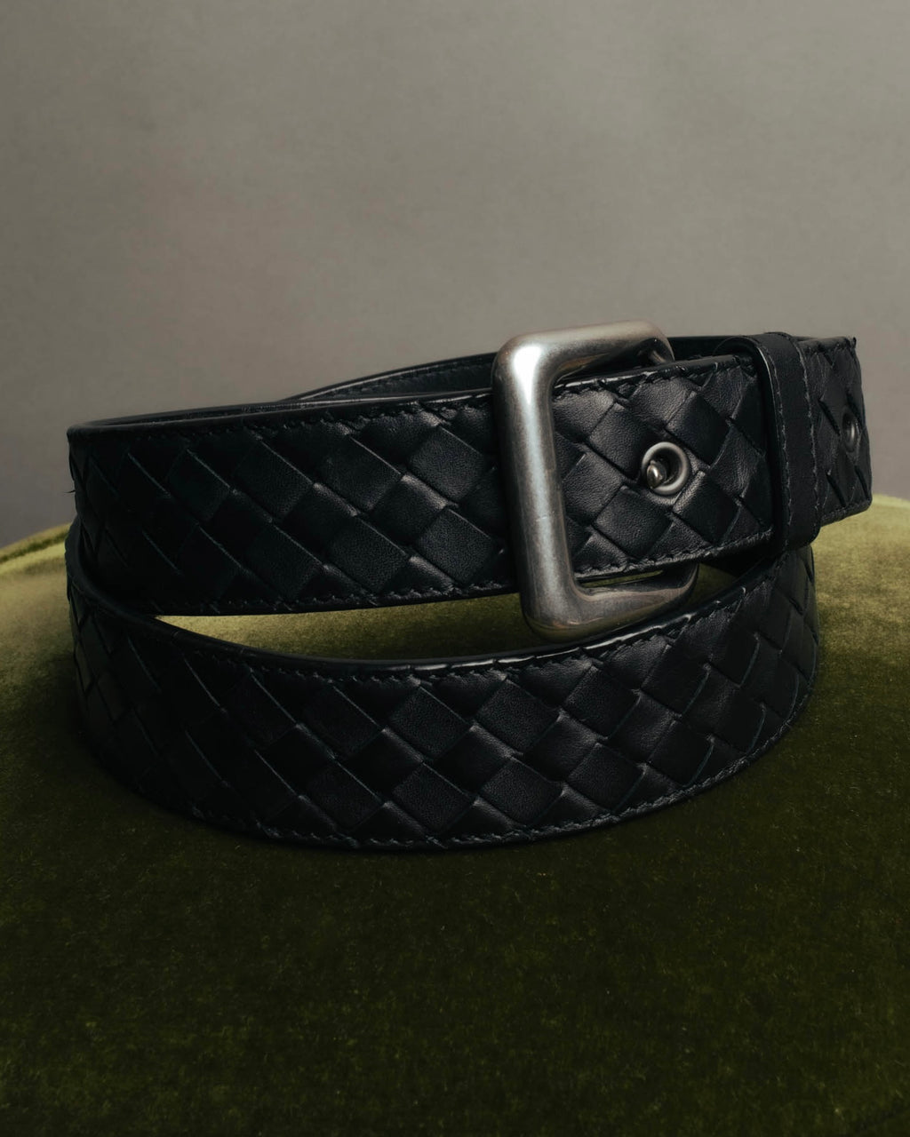 "BOTTEGA VENETA" 00's-10's Intrecciato leather belt